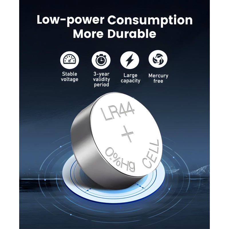 10 Pack LR44 Batteries 1.5V AG13 L1154F A76 357 303