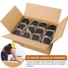 12 Pack, 8 OZ Dark Amber Candle Jars for Making