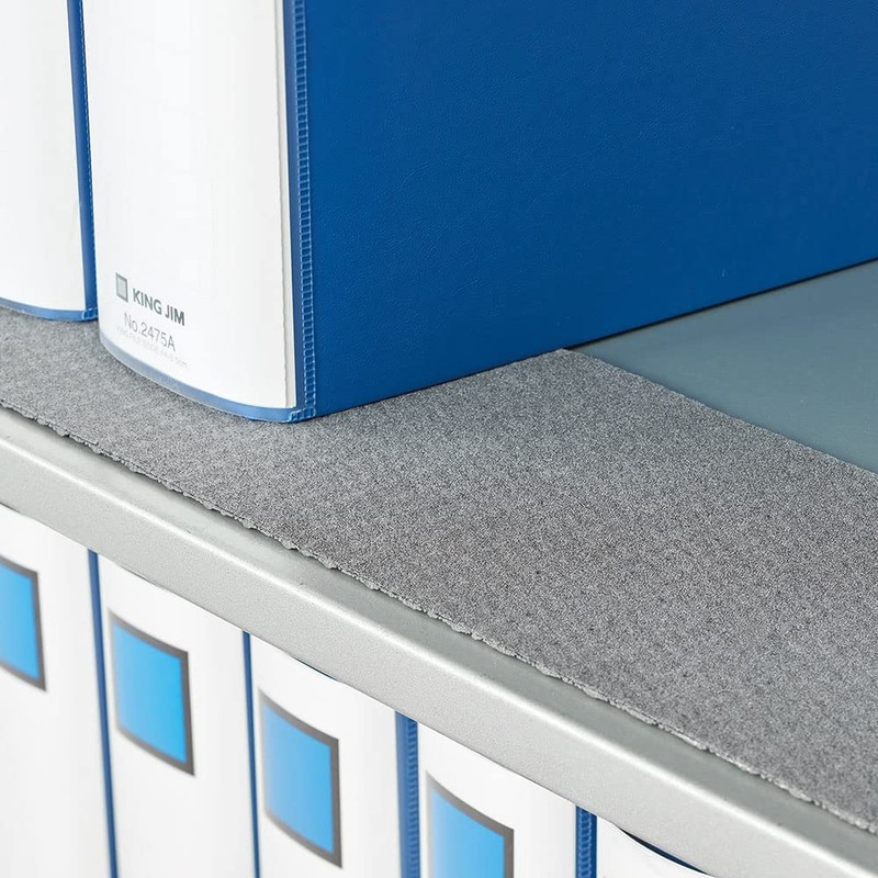 King Jim RM1200 Fall Prevention Mat, Anti-Slip, For Storage Shelves,