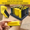 Hand Sanding Block Set of 16,Interchangeable Assorted Contoured Profile Sanding