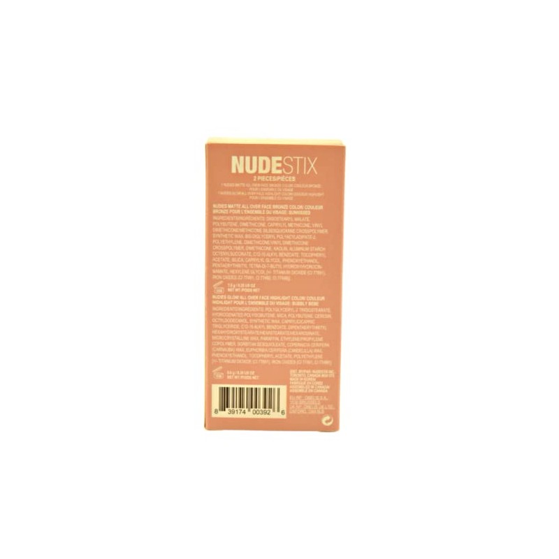 Nudestix Glowy Nude Skin Kit – Full-Size Cream Bronzer &