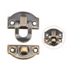 sourcing map Pack of 10 Suitcase Locks Small Size Wooden