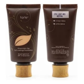 Foundation Tarte Amazonian Clay Full 27 N Light Medium Neutr