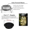 5 Pack inserto tapas de Mason Jar, luces 10 LED