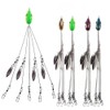 4Pack Premium18g 5 Arm Alabama Rig Head Umbrella Fishing Group