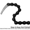 Strong Hand Tools Locking Chain Pliers, Removable 48″ Chain, Holds