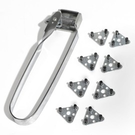 VASTOOLS Triple Flint Torch Striker, Triple Flint Spark Lighter, for Welding and Cutting, 8pcs Flint Replacements, for Welder