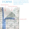 Vendaje para tatuajes，10 m * 15 cm-película transparente impermeable，vendaje para