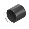 sourcing map 20pcs Rubber End Caps 50mm(2") ID Vinyl Round