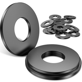YOOPIN 15PCS M10 Washers, 304 Stainless Steel Black Washer for Screws, M10X30mm Penny washers, Assorted Washers for Bolts & Screws