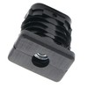 Design61 4 x Threaded Plugs Rectangular Pipe Plugs 30 x