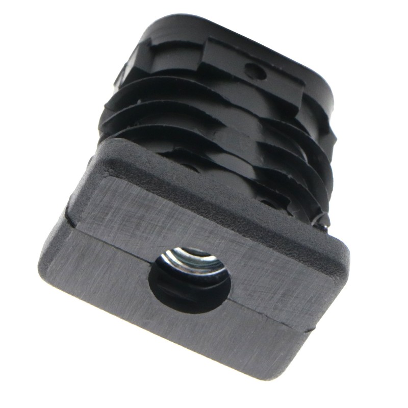 Design61 4 x Threaded Plugs Rectangular Pipe Plugs 30 x