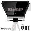 GVM Teleprompter with Remote Control and Teleprompter APP Compatible with