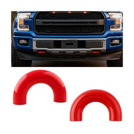 2 Pack Front Tow Hook Covers Replacement for 84905-47010, Red