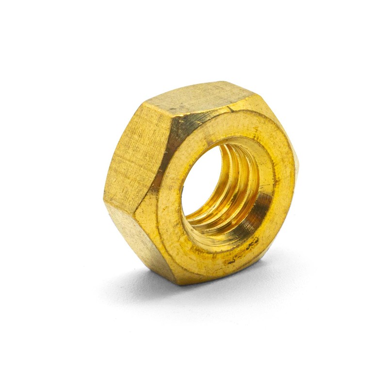 Hippo Hardware M4 (4mm) Solid Brass Hexagon Full Nuts for