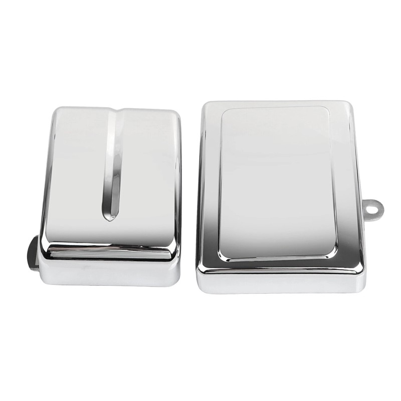 Unbranded Chrome Battery Box Side Cover For Harley Dyna Street