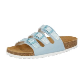 Lico Girls' Bioline Free Kids Mules, turquoise, 37 eu