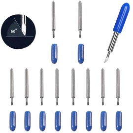 CTRICALVER (60 degrees) Blade Vinyl Cutter Plotter Cutting Blade Replacement Blade Suit for Explorer Air 2 (10 pcs)