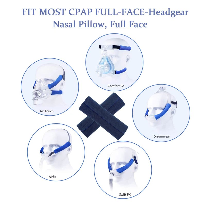 4 Pack Strap Covers, Strap Cushions for Mask Strap Headgear,