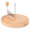Cheese Curler Professional Ergonomic Handle Rotating Cheese Flower Cutter for