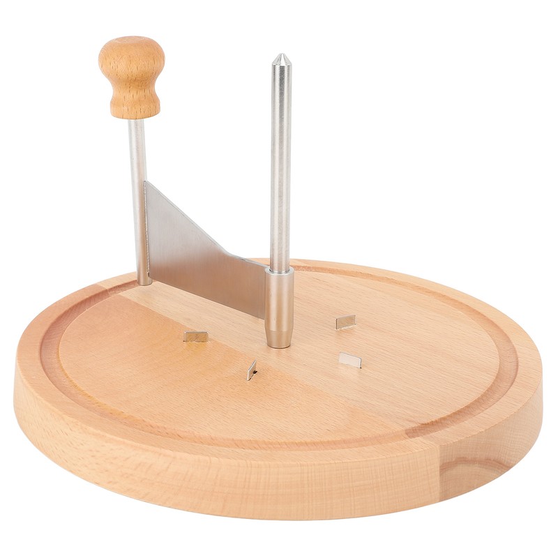 Cheese Curler Professional Ergonomic Handle Rotating Cheese Flower Cutter for