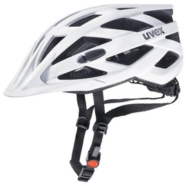 uvex i-vo cc Lightweight All-Round Helmet for Men and Women, Individual Size Adjustment, Expandable with LED Light, White Matt, 52–57 cm