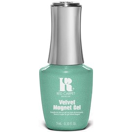 Red Carpet Manicure Esmalte Velvet GEL Magnético Mint Magnetism Green 9 ml                                                                            