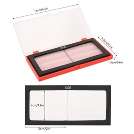 Magnification Welding Lens, Magnifying Lens for Welding Helmet, Welding Cheater Lens Welding Mask Magnifying Lens Eye Protecting Welder Accessories for Welding, Plasma Cutting(3.0)