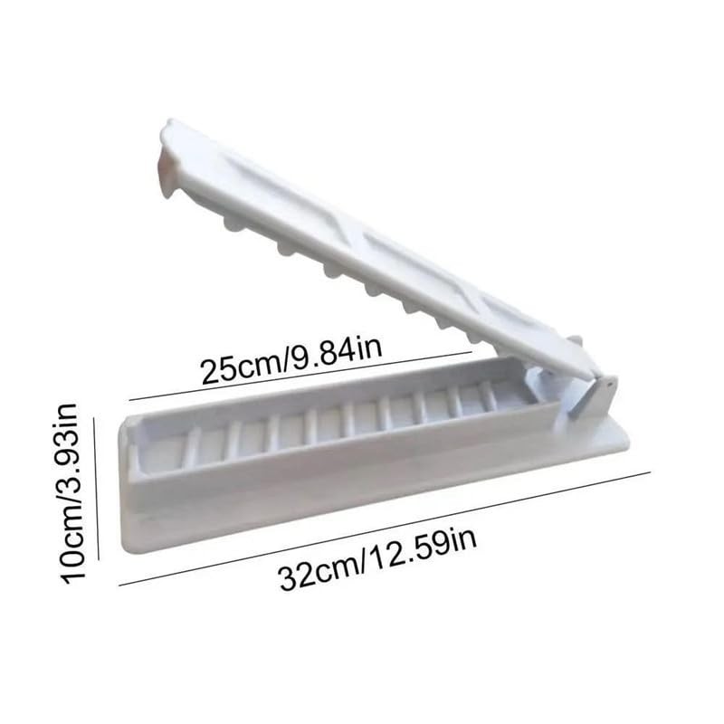 THJOPOKEEL 2 Pcs Plastic Kebab Maker Machine Press, Manual Kabob