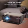 Excelvan Projector BL43; Home Theater 720P Supports 1080P; 2600 Lumens