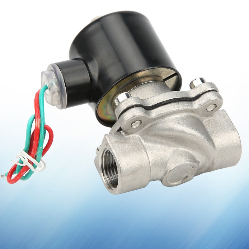 Solenoid Valve DirectActing Stainless Steel Normally Closed Industrial Supplies 2W16015B(AC
