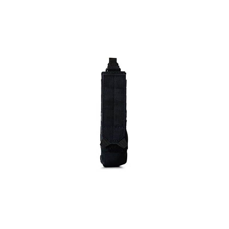 5.11 Tactical Flex Flashlight Pouch, Velcro Accessory Attachable Pocket, Black,