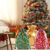 43 * 58cm Large Size Xmas Drawstring Present Wrapping Bag,