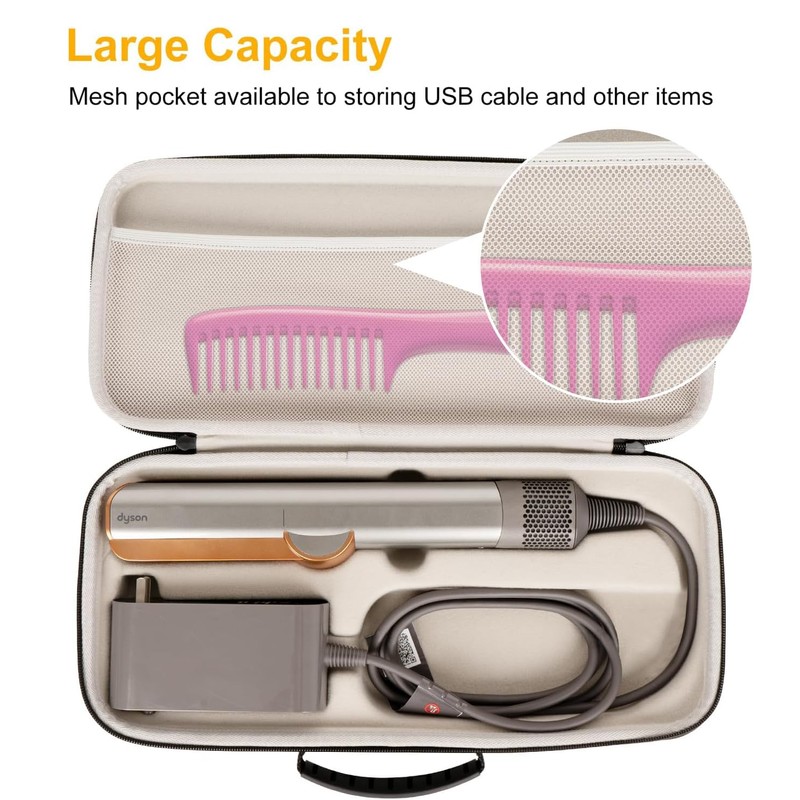 Guganas Hard travel Case Compatible with Dyson Airstrait Straightener, Carrying