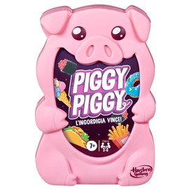 Hasbro Gaming Piggy Piggy Card Game, Fun and Fast Card Game for Families, Children, Teenagers and Adults, Ages 7+, for 2 to 6 Players