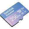 256GB SanDisk Creator microSD UHS-I Card with SD Adapter -