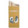 Azeeda 12 x 'Spooky Ghosts' Long 178mm Coloured Pencils/Pencil Set