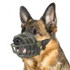 Dog Muzzle, Soft Rubber Basket Muzzle for Small Medium Large