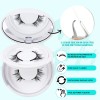 Kit De Pestañas Postizas Magnéticas Con Clip 2 Pares