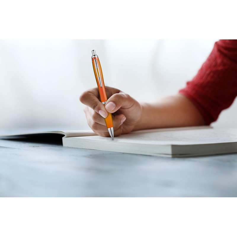 Libetui Pack of 10 Ballpoint Pens with Non-Slip Grip Zone