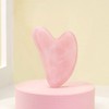 갈사 로즈쿼츠 지압봉 지압 하트 괄사 마사지 얼굴 Gua Sha