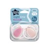 Tommee Tippee Nighttime soother, 0-6 months, 2 pack of glow