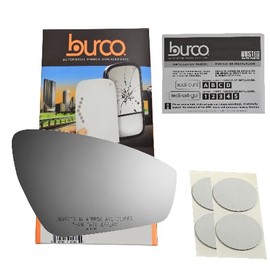 Passenger Side Replacement Heated Mirror Glass No Rear Mount, Compatible with 2021-2023 VW ID.4