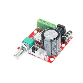NOYITO DC12V PAM8610 Mini Stereo AMP Audio Amplify Board Class D Digital Portable Amp Module 10W 10W Dual Channel Amplifier