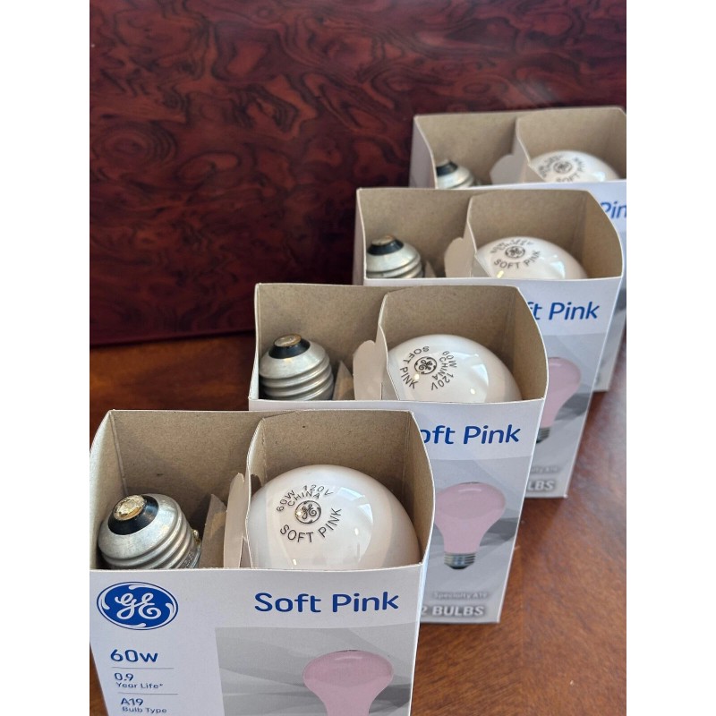 GE - "Specialty/Dec - 16 Pink Bulbs