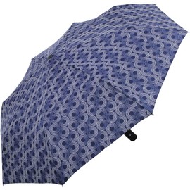 Doppler Magic Carbon Steel Glow Pocket Umbrella, blue
