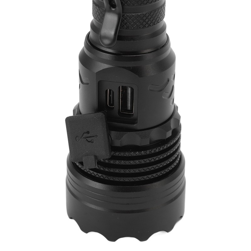 5800LM LED Waterproof Flashlight USB Rechargeable Outdoor Emergency Flashlight 5
