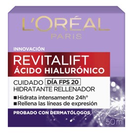 Crema De Día L'Oréal Paris Revitalift Ácido Hialurónico 50ml