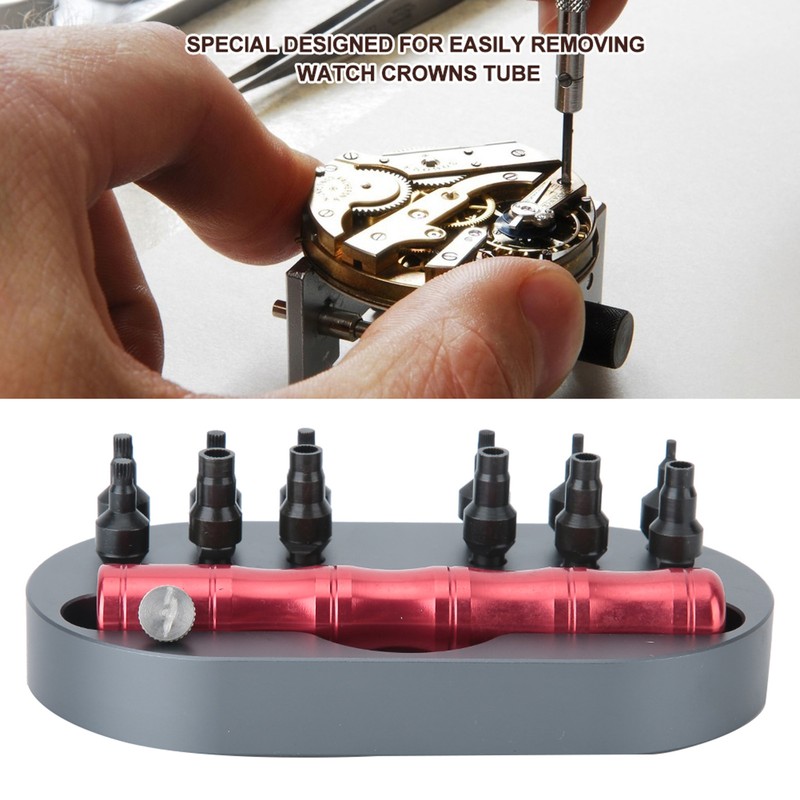 Professional Watch Crowns Tube Removing Tool Watch Repairing Tool Accessory