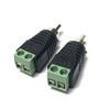 Access DIY DIY RCA Connector Audio Video Adapter Male Connector
